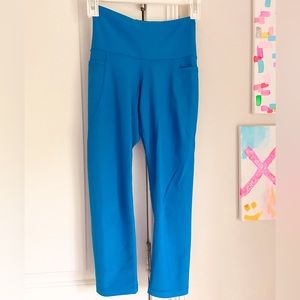 Blue leggings old navy